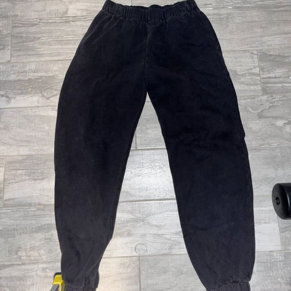 John Galt Black Rosa Sweatpants